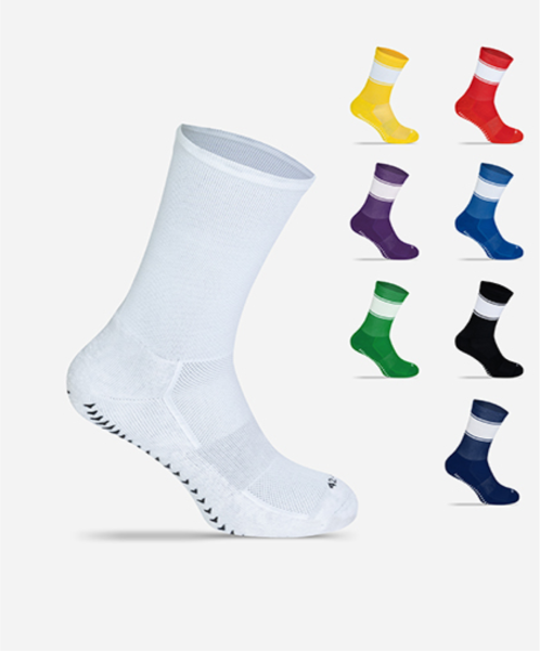 Sport Socke mit Grip, sublimiert